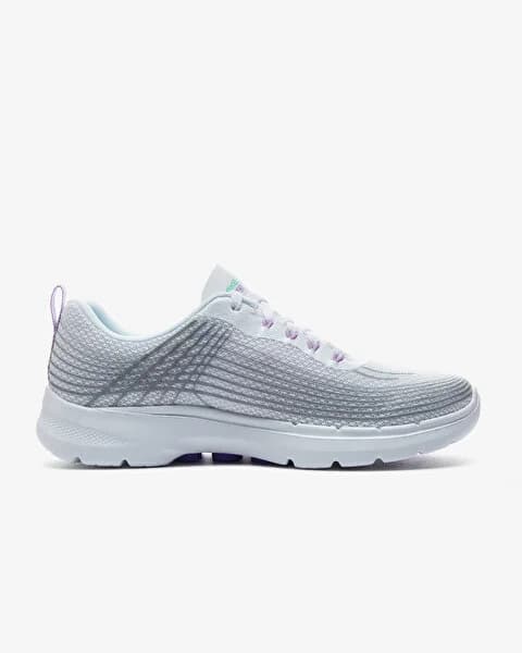 کفش زنانه اسکیچرز اورجینال -سفید Skechers Go Walk 6 – İnner Joy 124554 WMLT — تصویر ۳