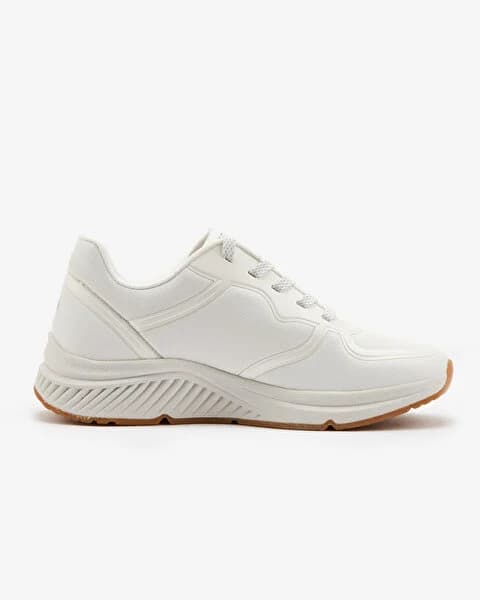 کفش زنانه اسکیچرز اورجینال – سفید Skechers Arch Fit S-Miles- Mile Makers 155570 WHT — تصویر ۳