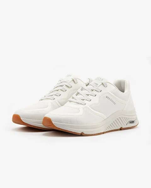 کفش زنانه اسکیچرز اورجینال – سفید Skechers Arch Fit S-Miles- Mile Makers 155570 WHT — تصویر ۴