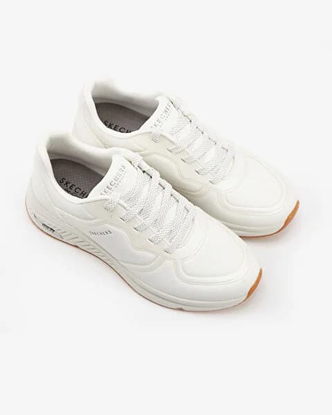 کفش زنانه اسکیچرز اورجینال – سفید Skechers Arch Fit S-Miles- Mile Makers 155570 WHT — تصویر ۷
