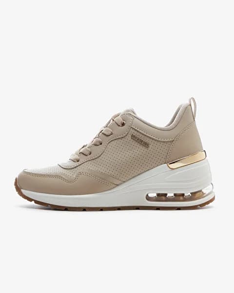 کفش زنانه اسکیچرز اورجینال – بژ Skechers Million Air-Hotter Air 155399 TPE — تصویر ۲