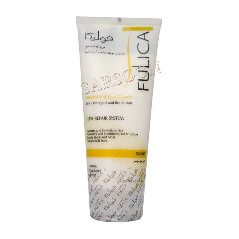 نرم کننده موهای خشک و آسیب دیده فولیکا ۲۰۰ میلی لیتر Fulica Nourishing Hair Conditioner Lotion