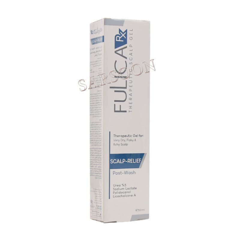ژل مرطوب کننده و التیام بخش پوست سر فولیکا آر ایکس 50 میلی لیتر Fulica Rx Scalp Relife Gel
