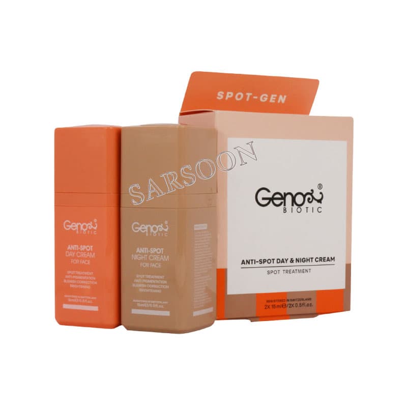 کرم ضد لک روز و شب ژنوبایوتیک Geno Biotic Anti Spot Day And Night Cream