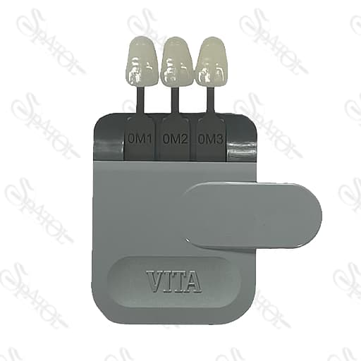 نمونه رنگ دندان بلیچ تک ویتا vita