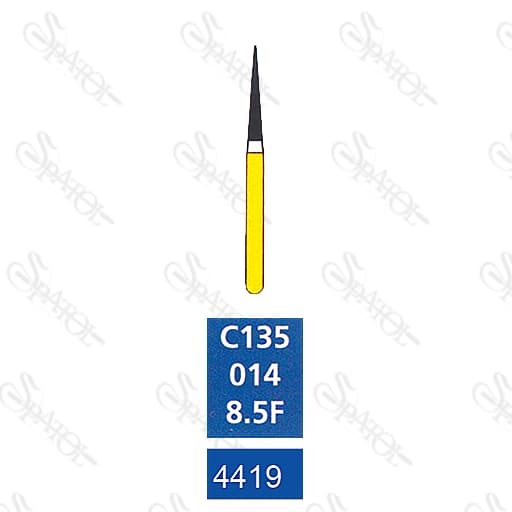 فرز کارباید پرداخت 30 پره LONG TAPERED TRIMMING C135 تیزکاوانTEESKAVAN — تصویر ۲