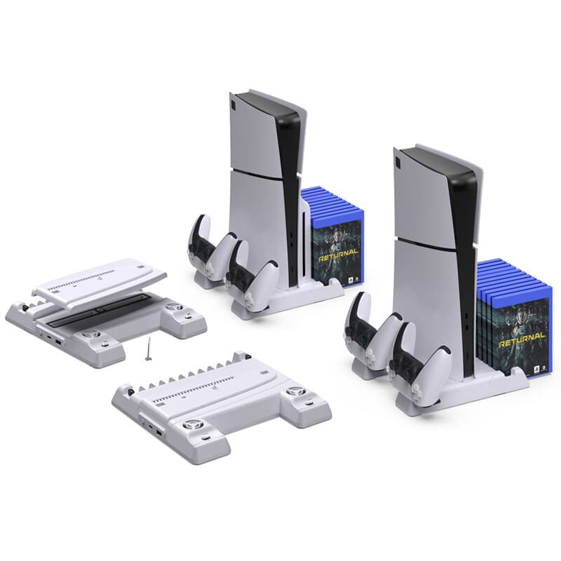 خنک کننده و شارژر دسته PS5/PS5 Slim/PS5 Pro دابی TP5-3537D — تصویر ۷