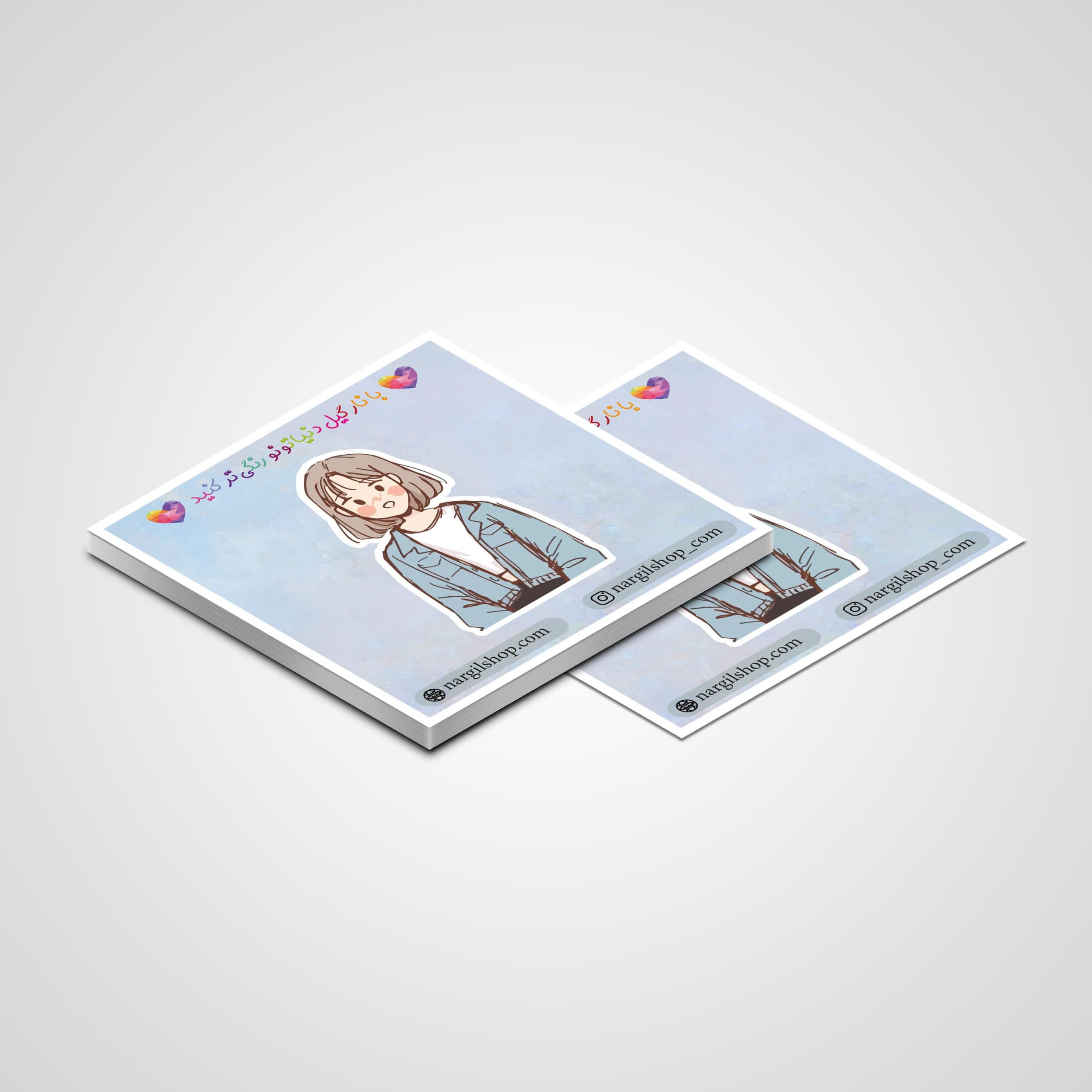 استیکر دخترونه 06 | Girlish sticker 06 — تصویر ۲