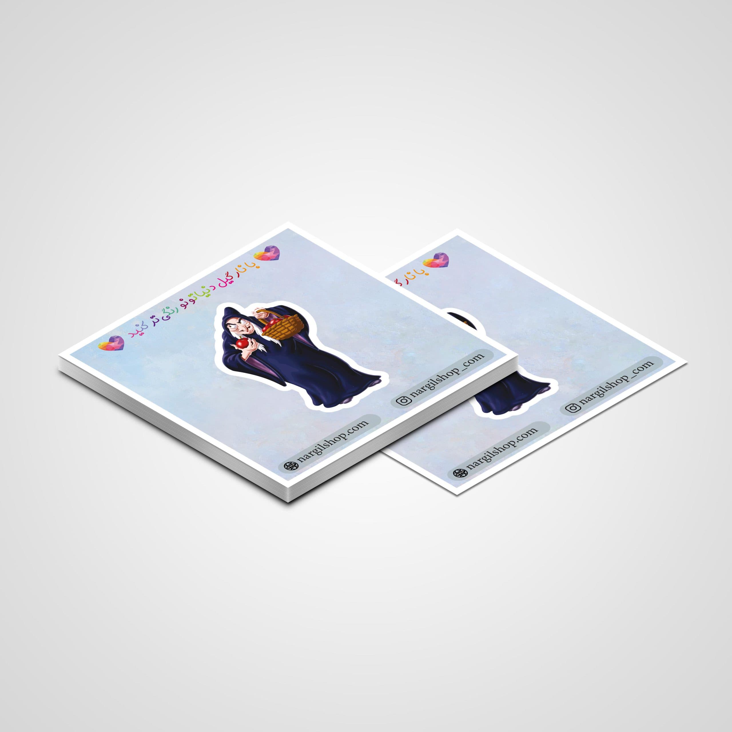 استیکر سفید برفی و هفت کوتوله 03 | Snow White and the Seven Dwarfs sticker 03 — تصویر ۲