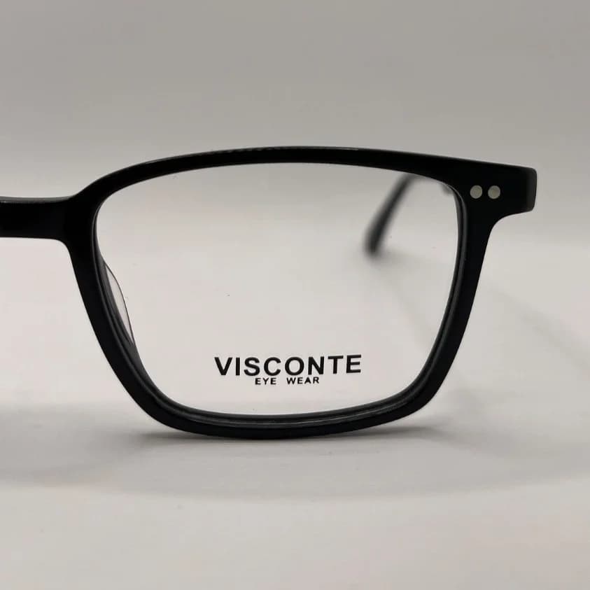 عینک طبی ویسکونته VISCONTE اورجینال مدل VTAM-420 مشکی — تصویر ۴