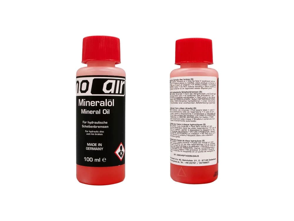 روغن ترمز هیدرولیک دوچرخه نو ایر مدل NO AIR MINERAL OIL 100ML — تصویر ۳