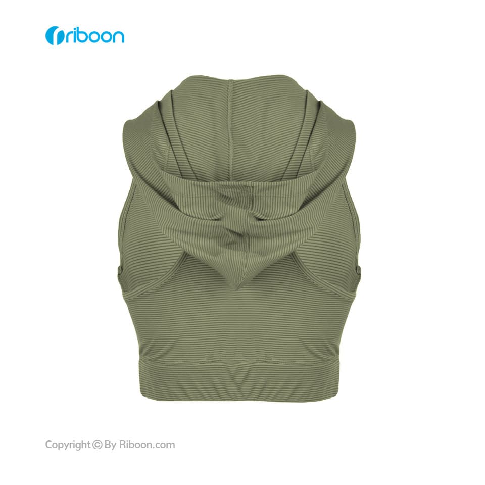 نیم تنه ورزشی کلاه دار کد 405130 — تصویر ۲