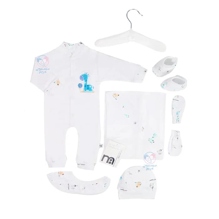 ست بیمارستانی 7 تیکه مادرکر Mothercare طرح زرافه