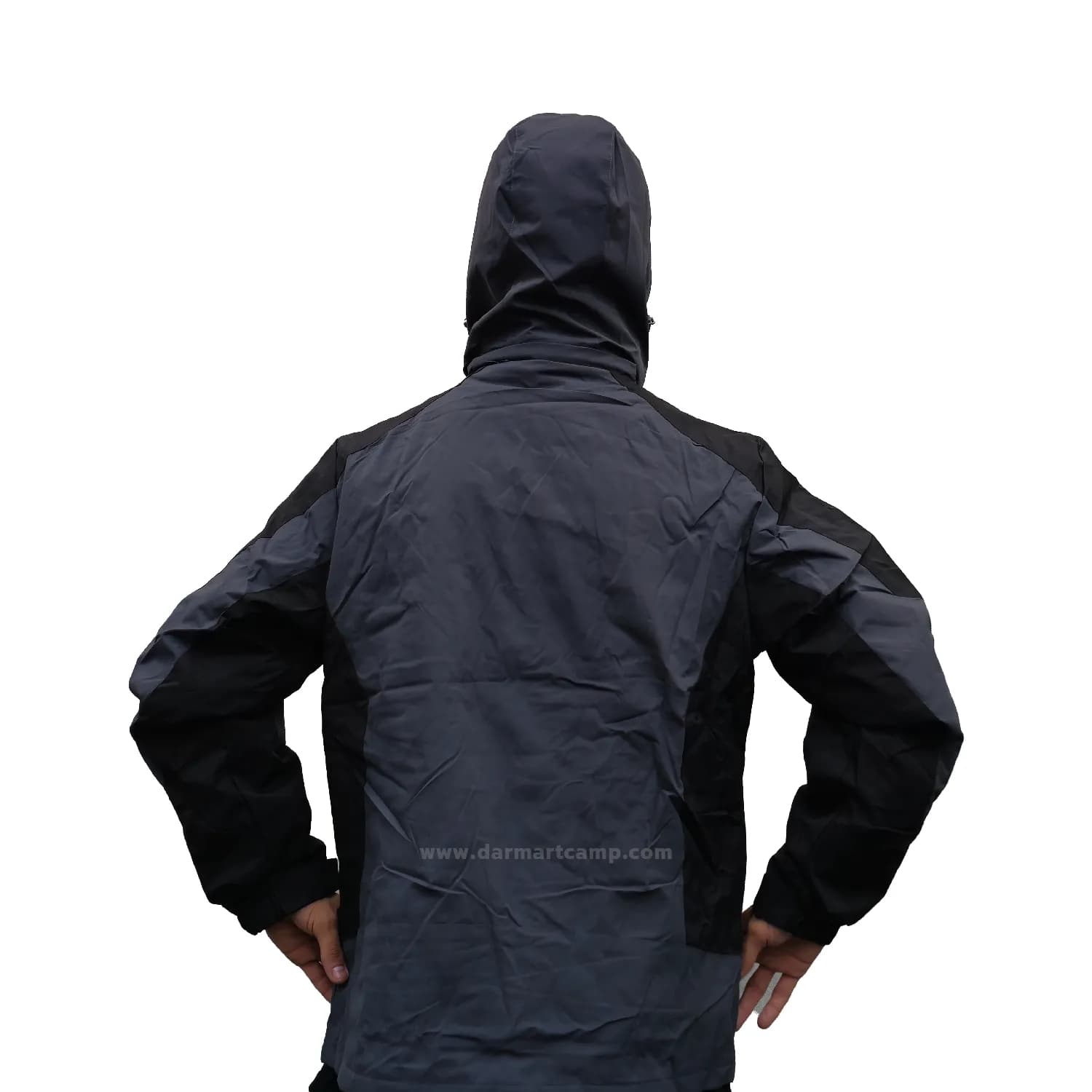 کاپشن گورتکس دوپوش ضد آب نورث فیس مردانه مدل GORE-TEX – سبز تیره — تصویر ۴