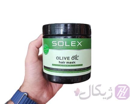 ماسک مو روغن زیتون سولکس olive oil حجم 500 میلی لیتر — تصویر ۲