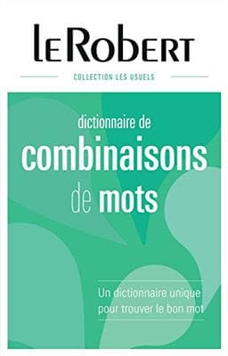 کتاب فرانسه Le Robert Dictionnaire de Combinaisons de Mots