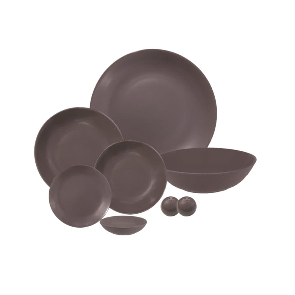 سرویس غذاخوری سرامیکی 6 نفره ۲۸ پارچه آرمیتا مدل مات — تصویر ۳