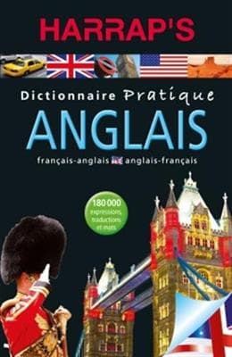کتاب فرانسه Harrap’s Dictionnaire Pratique anglais – francais – francais – anglais