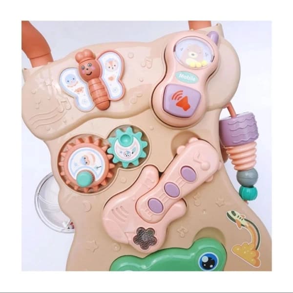 واکر موزیکالی کودک رنگ کرم | Baby Music Walker — تصویر ۶