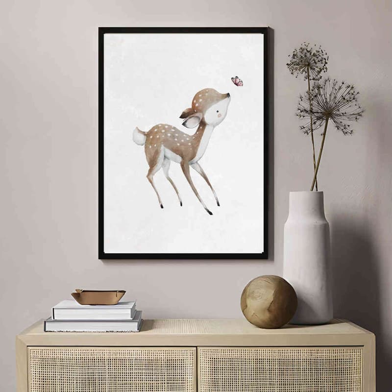 تابلو مدل Deer poster کد 248901959 — تصویر ۳