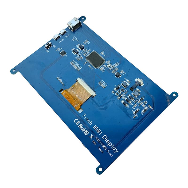نمایشگر 7 اینچ همراه با تاچ خازنی HDMI — تصویر ۲