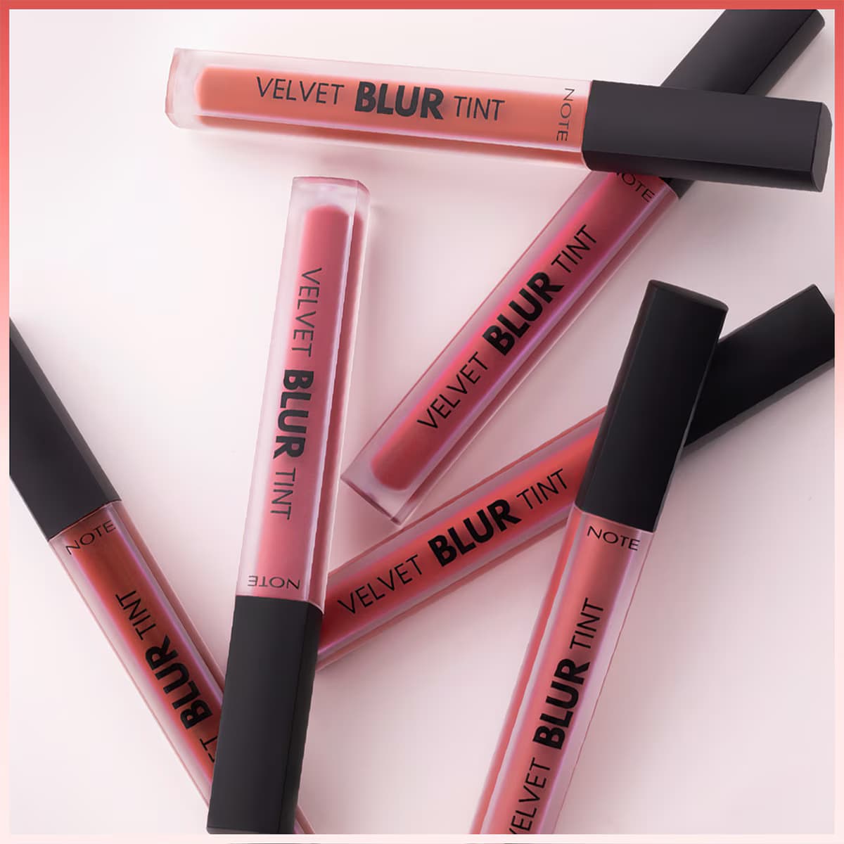 رژ لب مایع نوت مدل Velvet Blur 01 — تصویر ۲