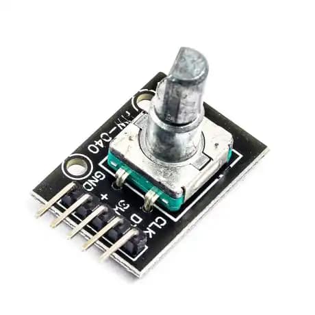 ماژول روتاری انکودر KY-040 HW-040 دارای سوئیچ