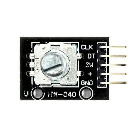 ماژول روتاری انکودر KY-040 HW-040 دارای سوئیچ — تصویر ۲