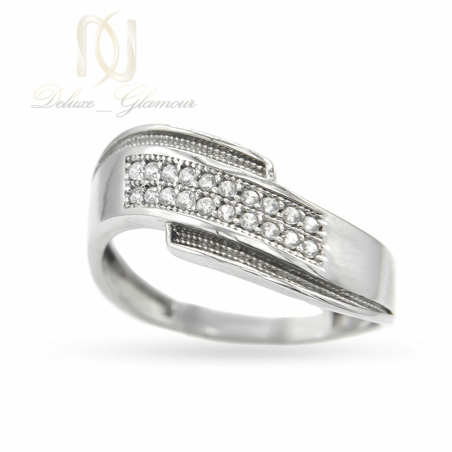 حلقه انگشتر مردانه نقره 925 نگین دار rg-n905