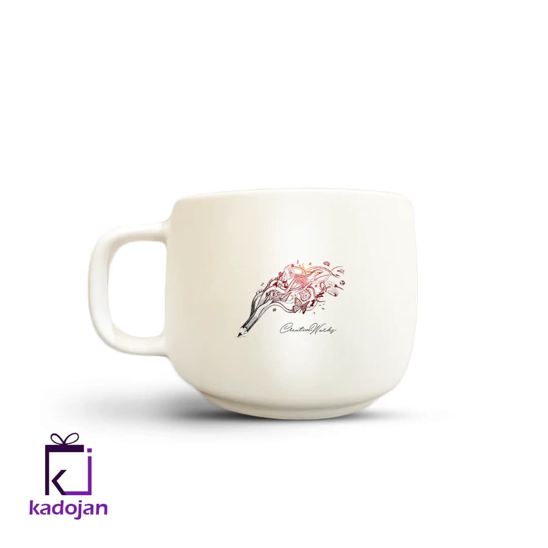 ماگ فانتزی طرح دار کد 1604