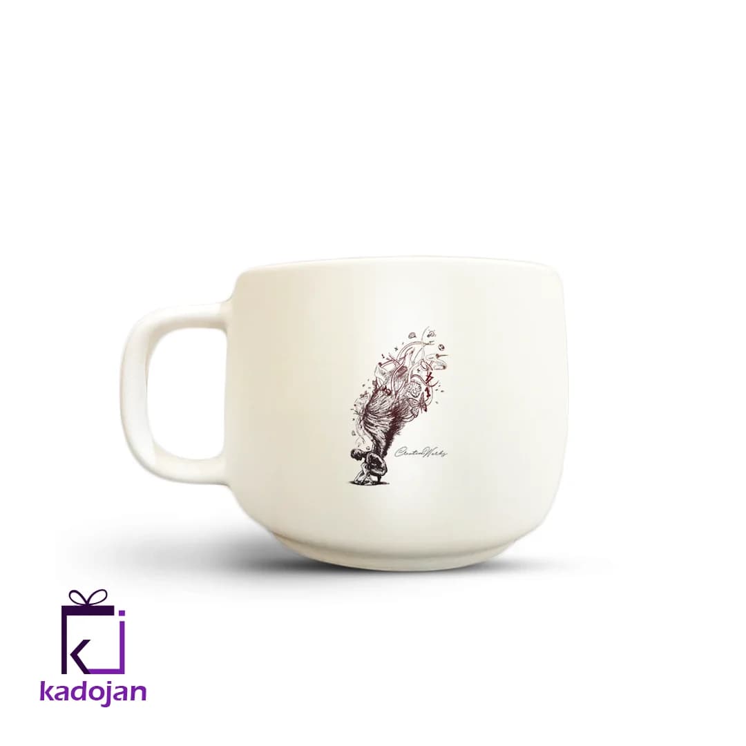 ماگ فانتزی طرح دار کد 1602
