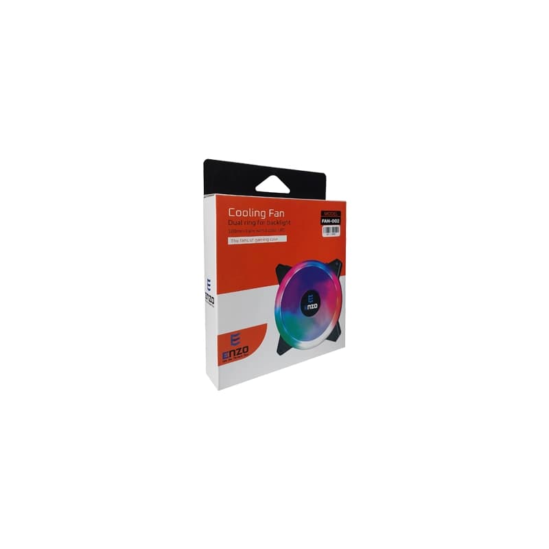 فن کیس گیمینگ 12*12 ENZO FAN-002 — تصویر ۵