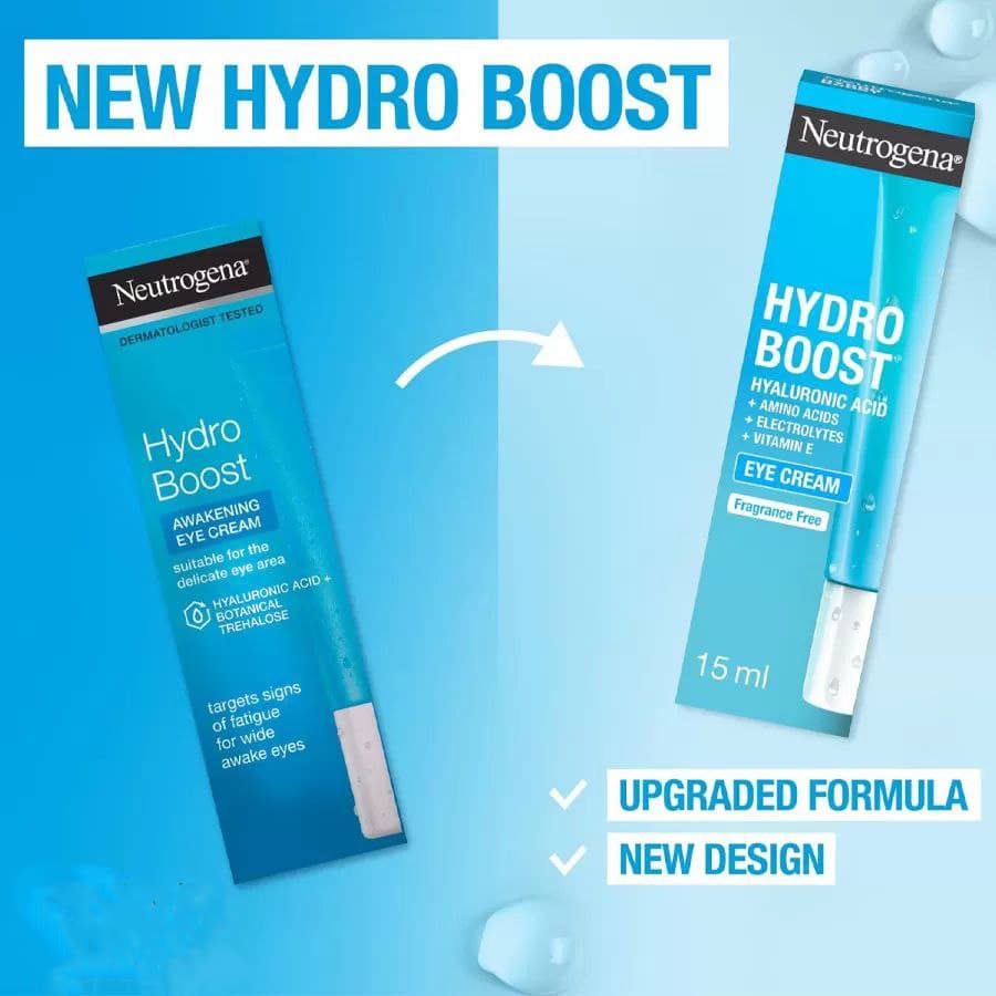 کرم دورچشم نوتروژینا مدل هیدروبوست Hydro Boost حجم 15 میلی لیتر — تصویر ۲