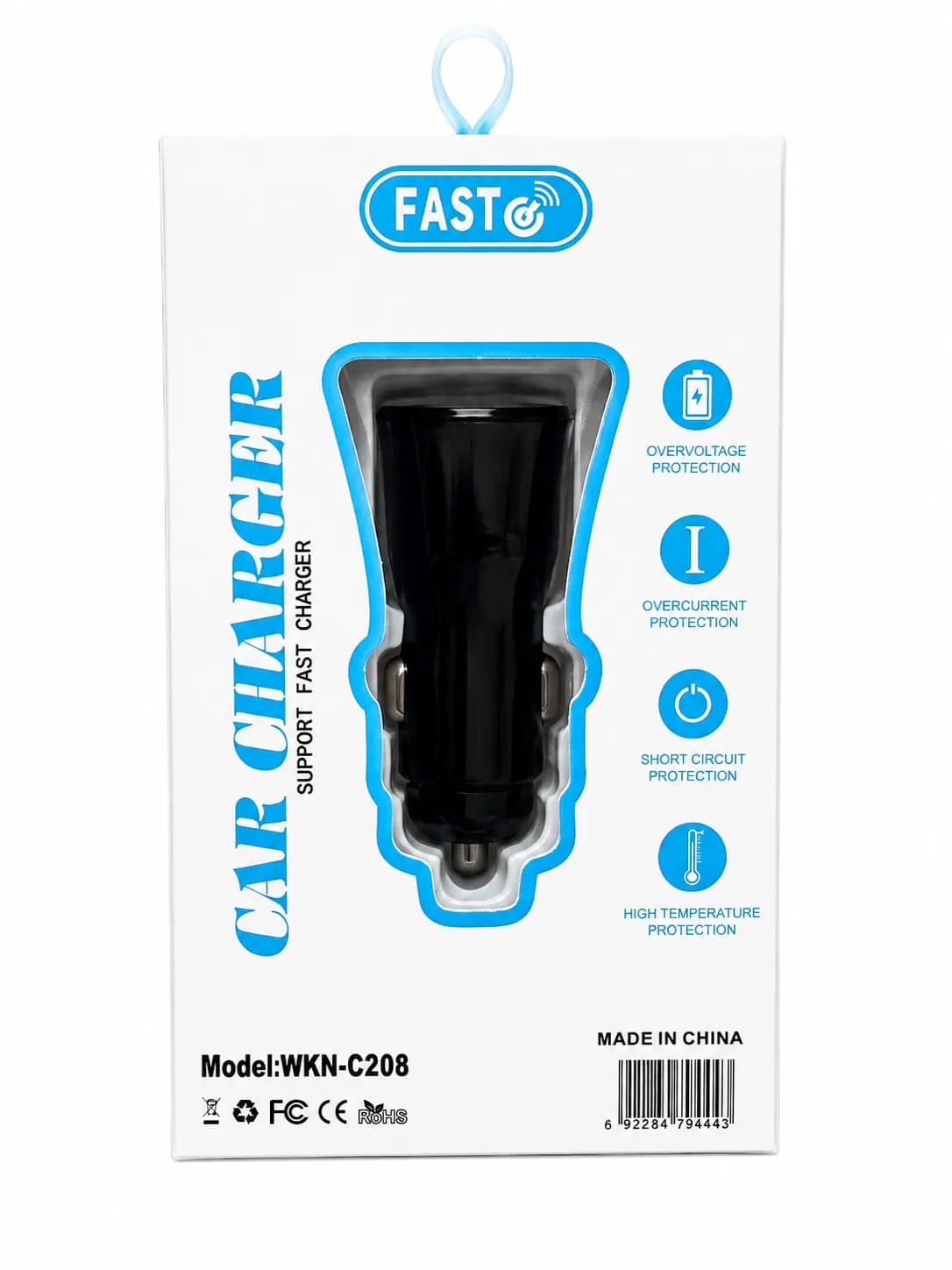 شارژر فندکی خودرو WKN-C208