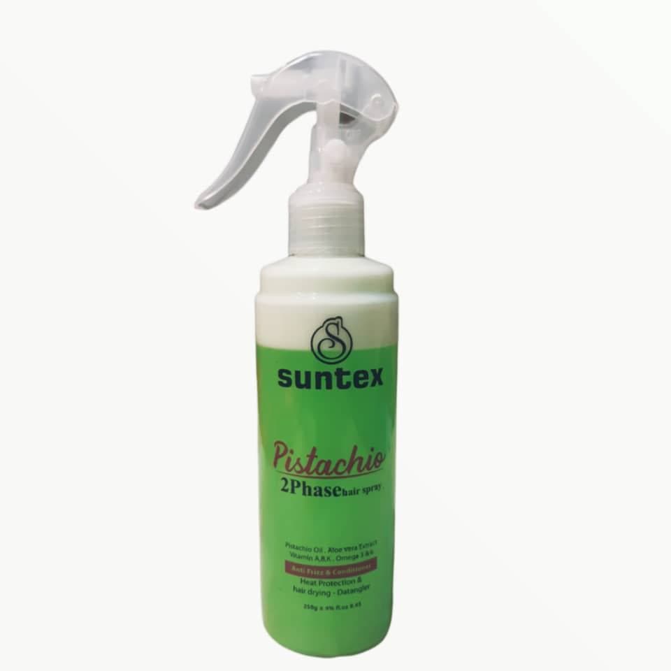 اسپری دو فاز موی خشک و رنگ شده سانتکس SUNTEX
