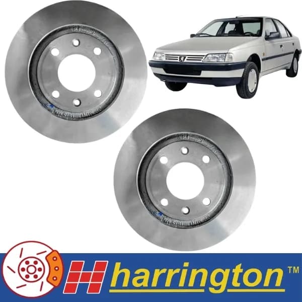 دیسک چرخ ترمز جلو پژو 405 هرینگتون (2عددی)