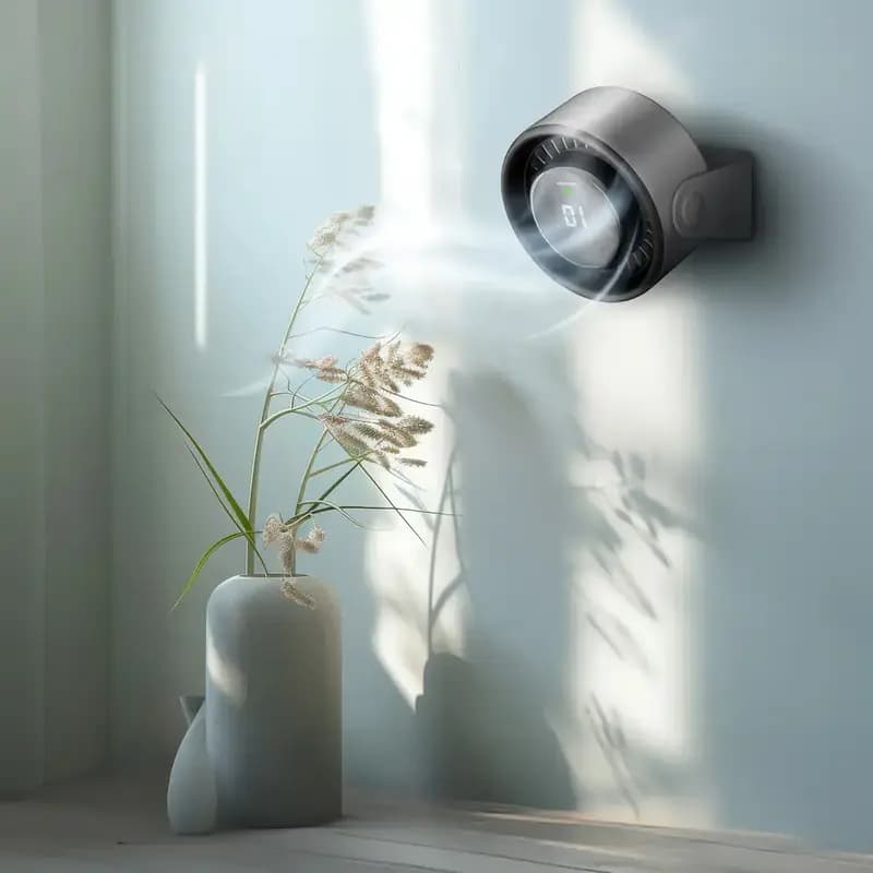 پنکه شارژی پرودو مدل FLURA MINI — تصویر ۲