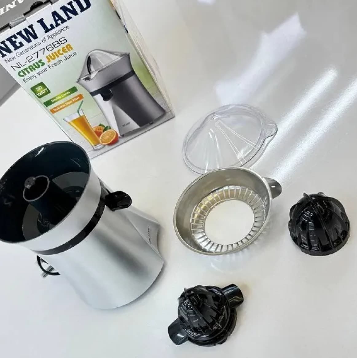 آب پرتقال گیر نیولند مدل NL-2776-BS آلمانی با گارانتی 2 ساله (اصل) — تصویر ۳