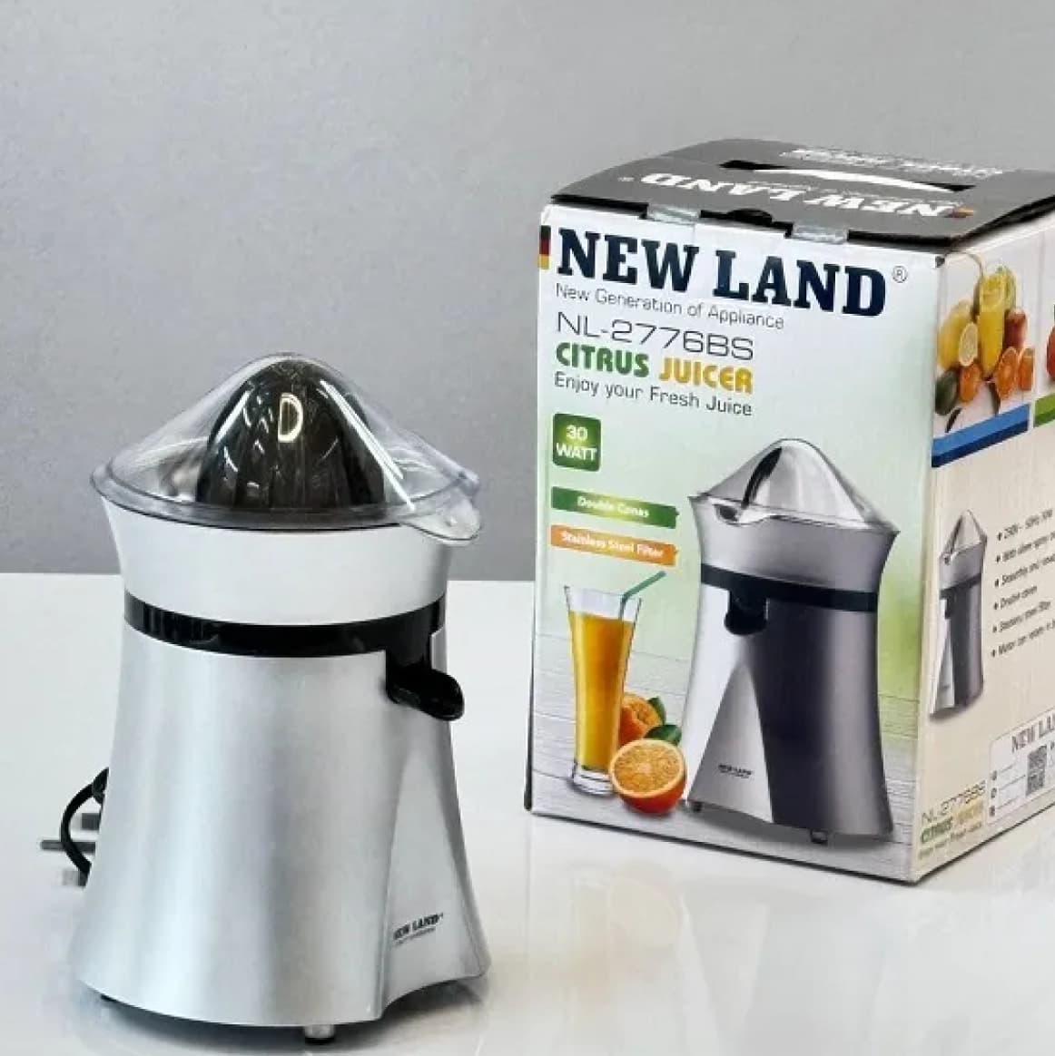 آب پرتقال گیر نیولند مدل NL-2776-BS آلمانی با گارانتی 2 ساله (اصل) — تصویر ۴