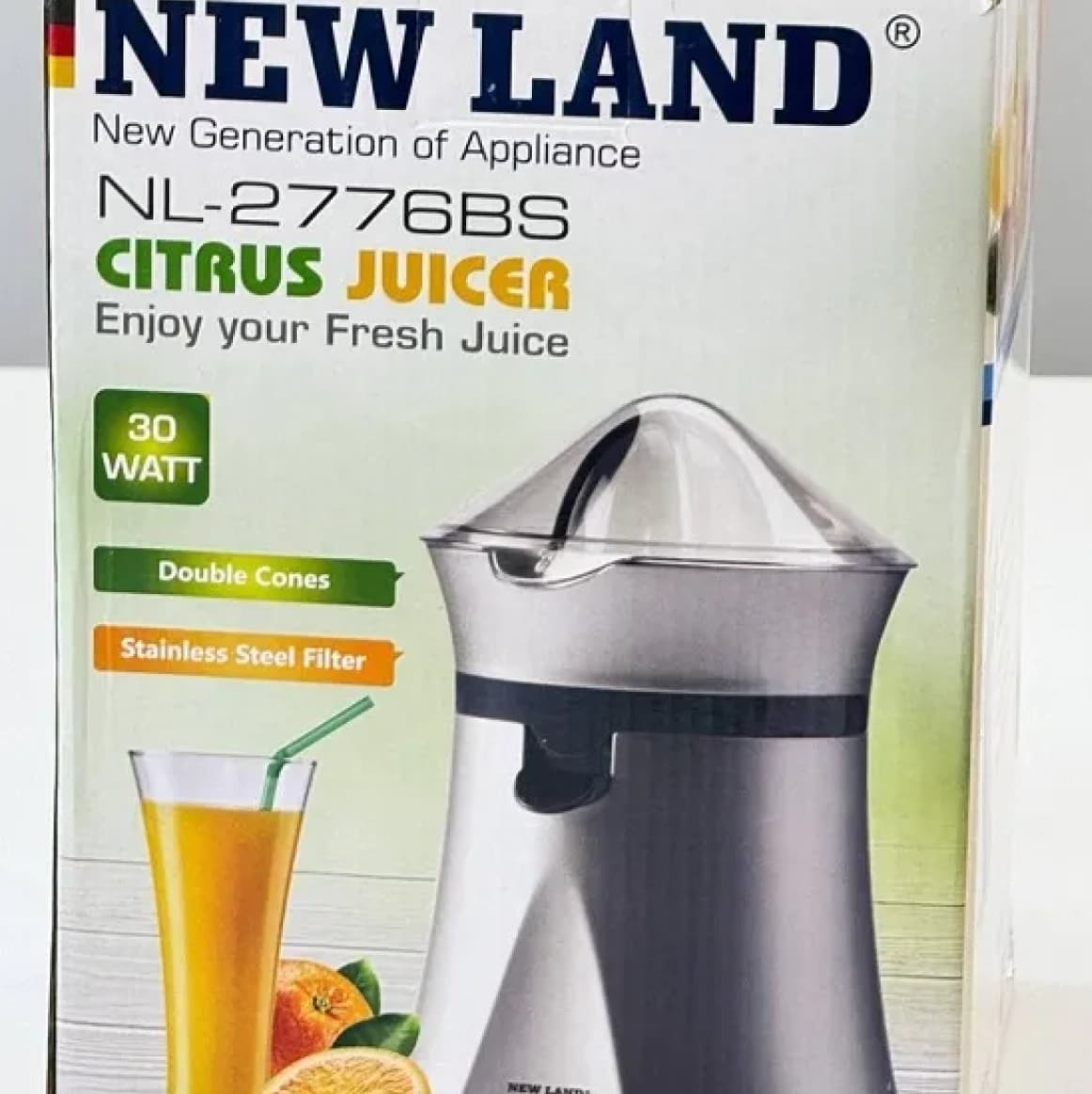 آب پرتقال گیر نیولند مدل NL-2776-BS آلمانی با گارانتی 2 ساله (اصل) — تصویر ۵