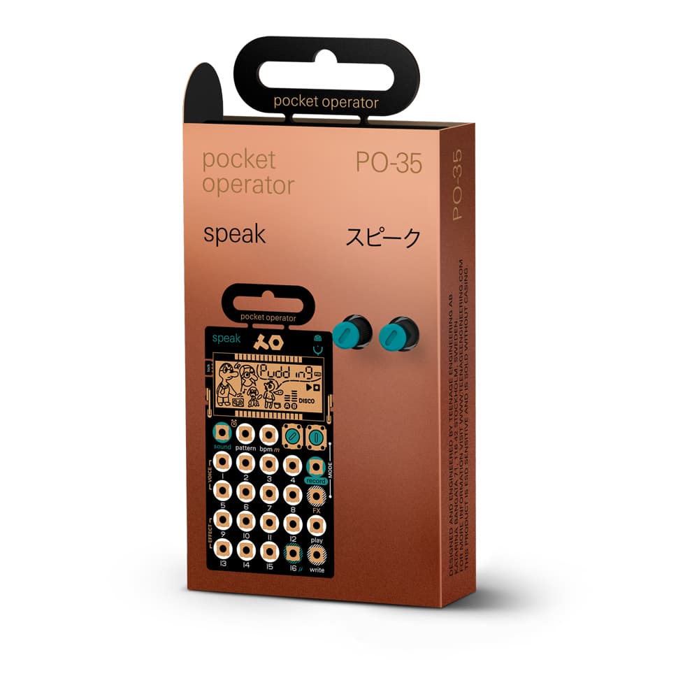 سینتی سایزر Teenage Engineering PO-35 speak — تصویر ۵