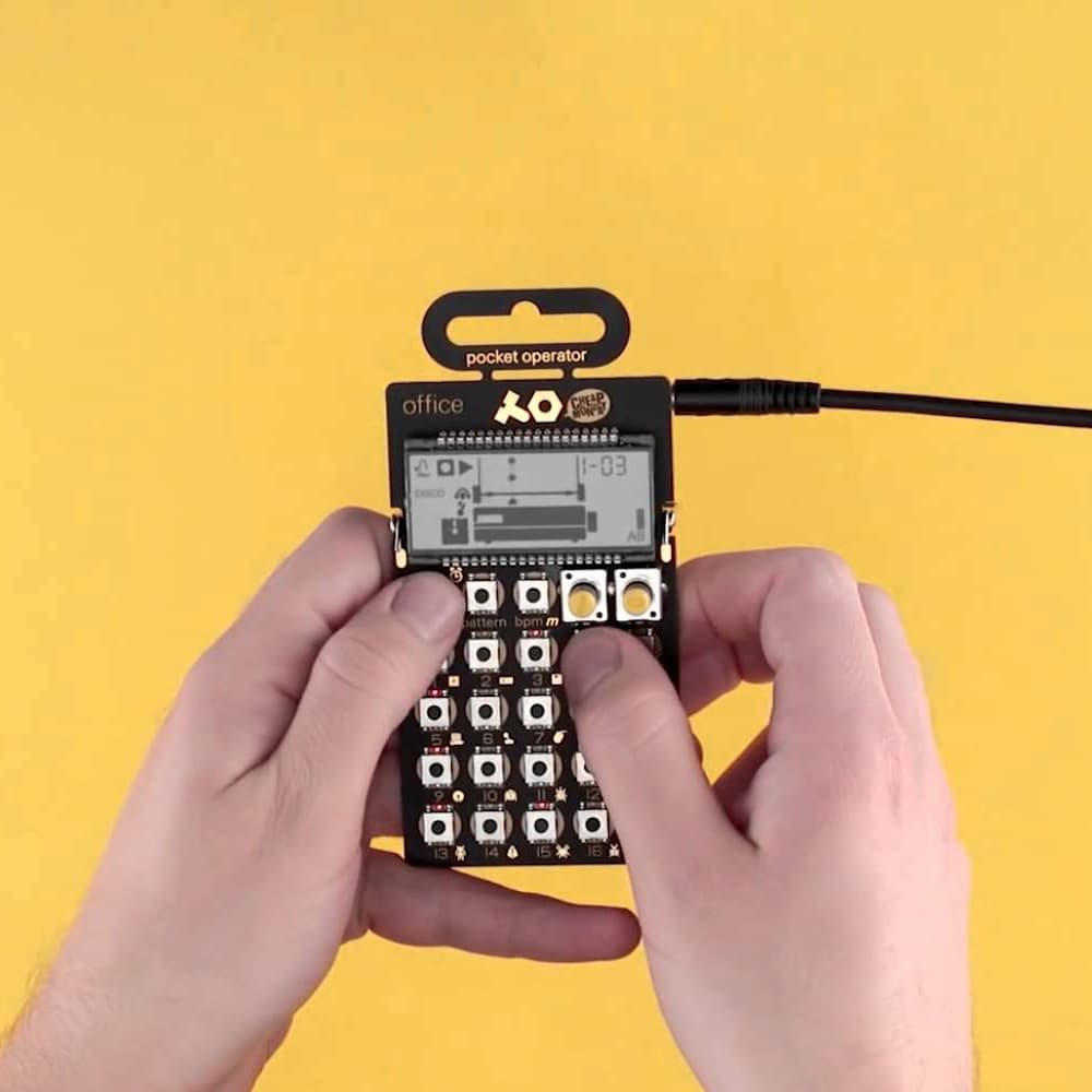 سینتی سایزر Teenage Engineering PO-24 office — تصویر ۶