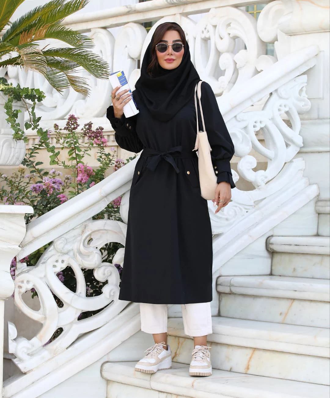 مانتو دانشجویی مدل نیلو — تصویر ۴