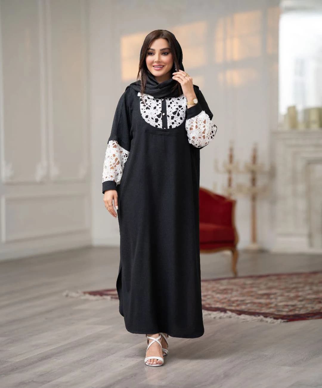 پيراهن ابروبادی مدل ماریا