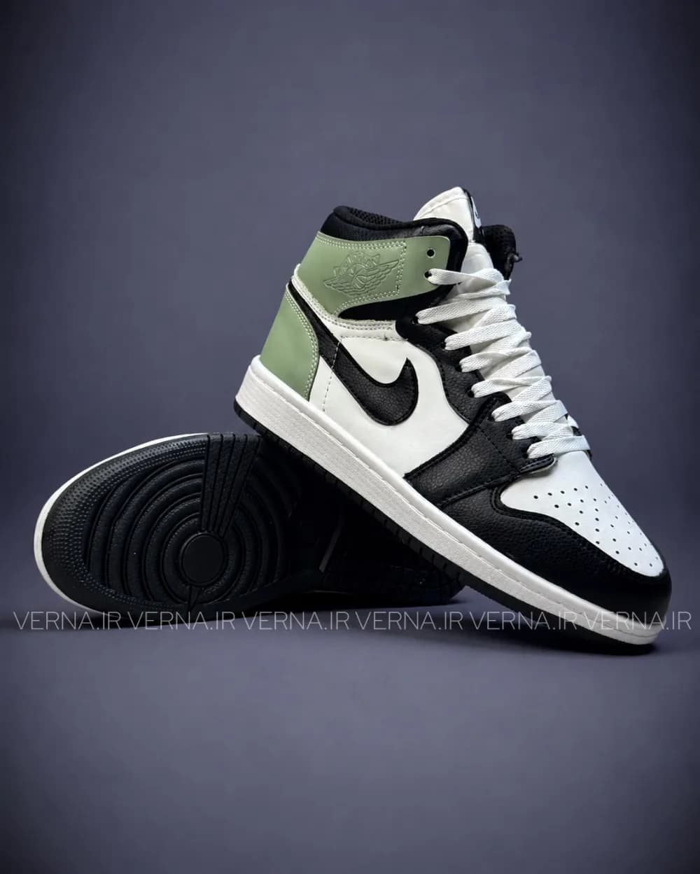 کتوني ساق دار مردانه دورنگ NIKE AIR — تصویر ۴