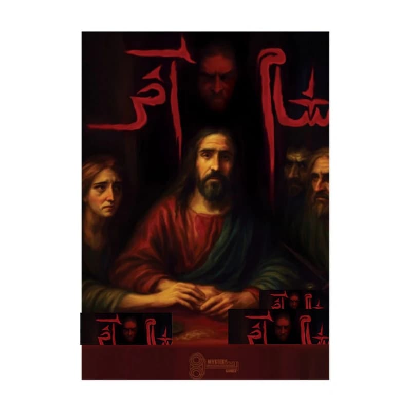بازی فکری میسترب گیمز مدل پرونده شام آخر کد B21876 — تصویر ۲