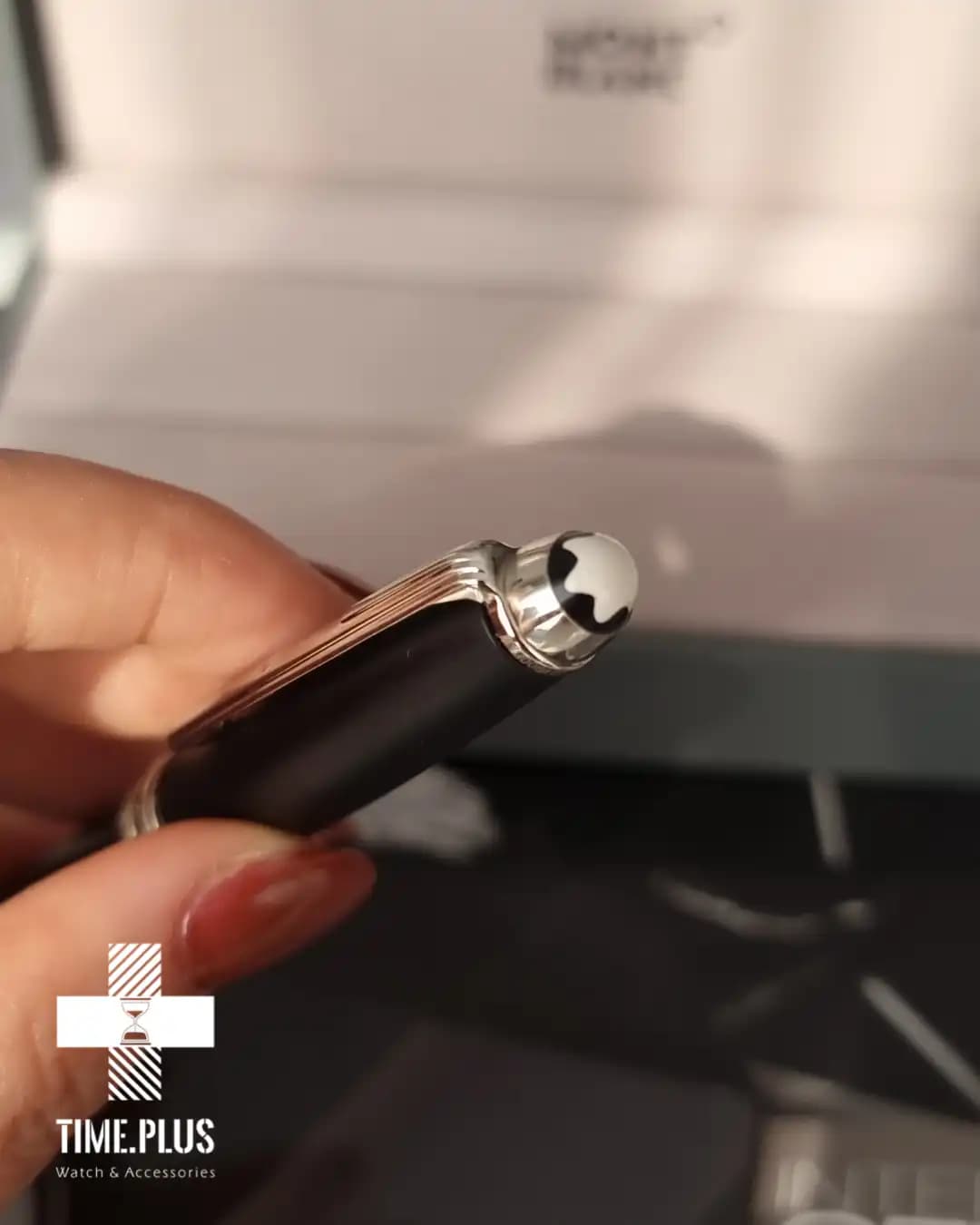 خودکار مون بلان مدل mozart matte black silver — تصویر ۸