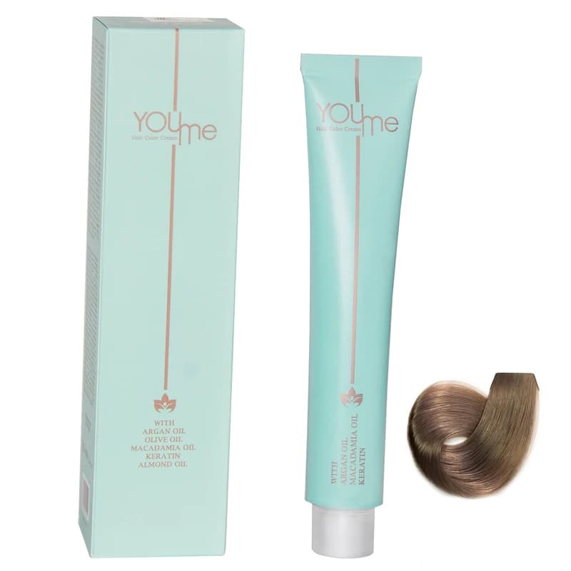 رنگ مو سری خاکستری 8/1 حجم 100 میل یومی – Youme (تاریخ جدید)