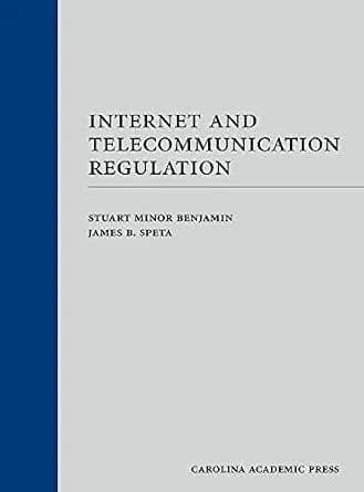 و دانلود نسخه کامل کتاب زبان اصلی Internet and Telecommunication Regulation | دانلود کتاب خارجی