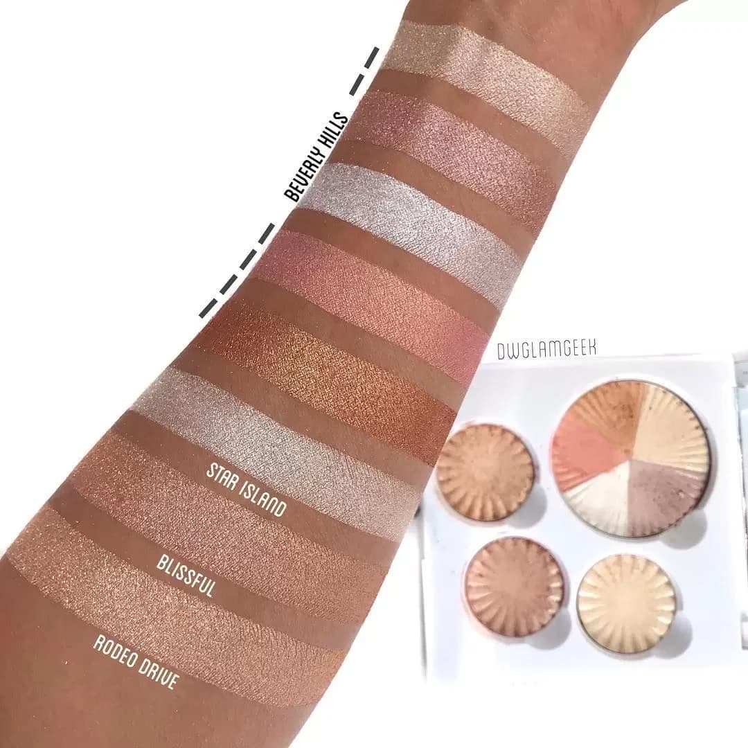 پالت هایلایتر آفرا گلو آپ-OFRA Glow Up Palette — تصویر ۲